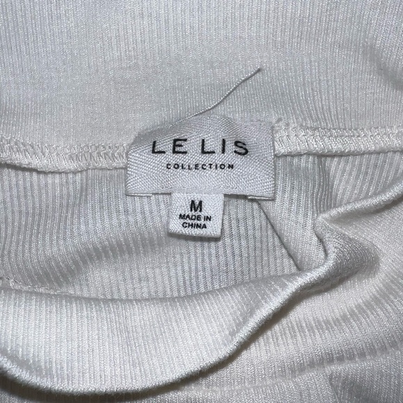 White Bodysuit with Cutout - Picture 3 of 3